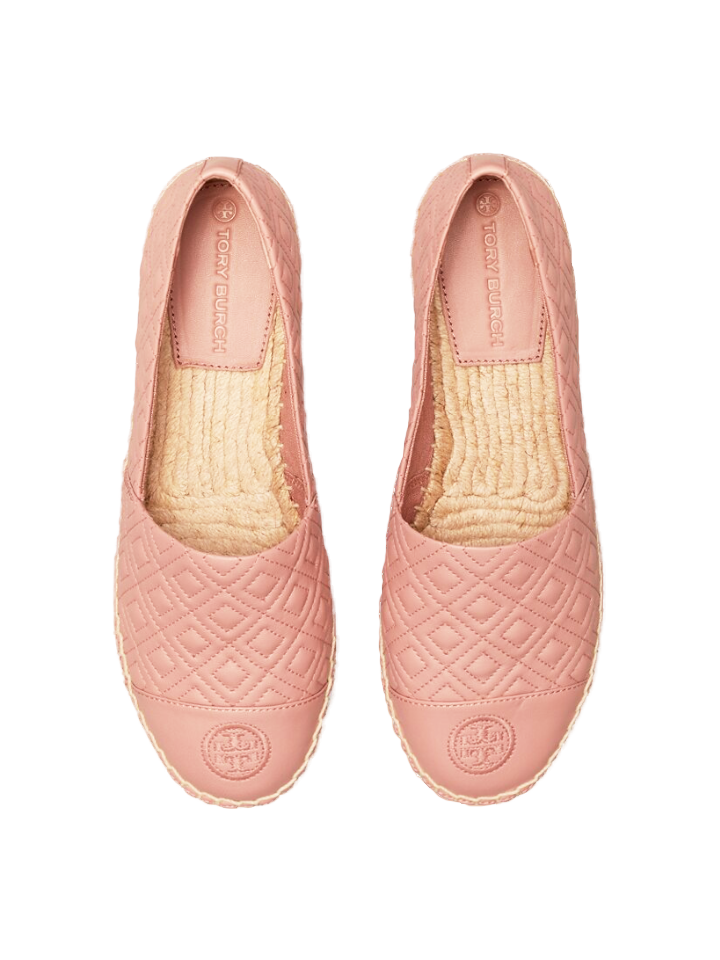    Tory-Burch-75738-Quilted-Flat-Espadrille-Pink-Moon-Balilene-sole