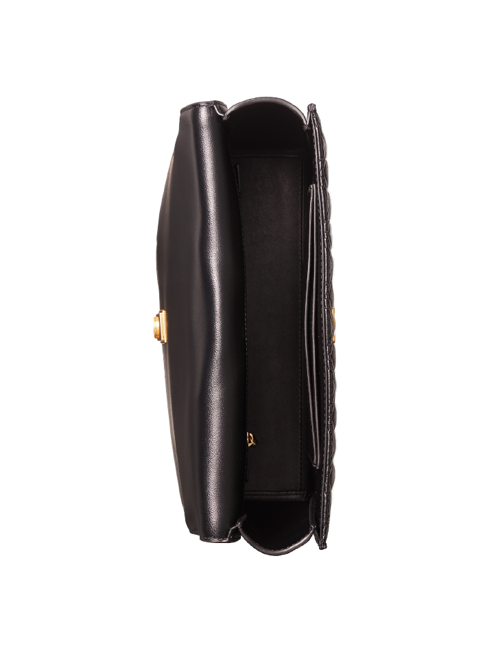 Tory Burch Fleming Convertible Shoulder Bag Black