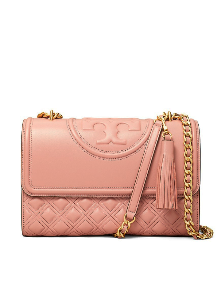 Tory Burch Eleanor Small Convertible Bag in Pink Leather ref.512806 - Joli  Closet