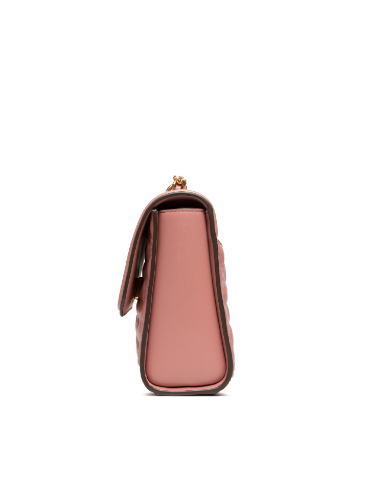 Tory Burch Fleming Convertible Shoulder Bag Pink Magnolia – Balilene