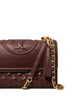 Tory Burch Fleming Convertible Shoulder Bag Tempranillo