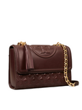 Tory Burch Fleming Convertible Shoulder Bag Tempranillo