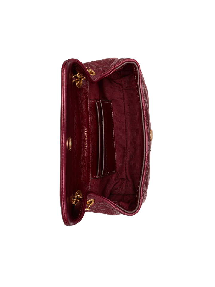 Tory-Burch-77099-Fleming-Soft-Glazed-Mini-Bag-Royal-Burgundy-Balilene-dalam