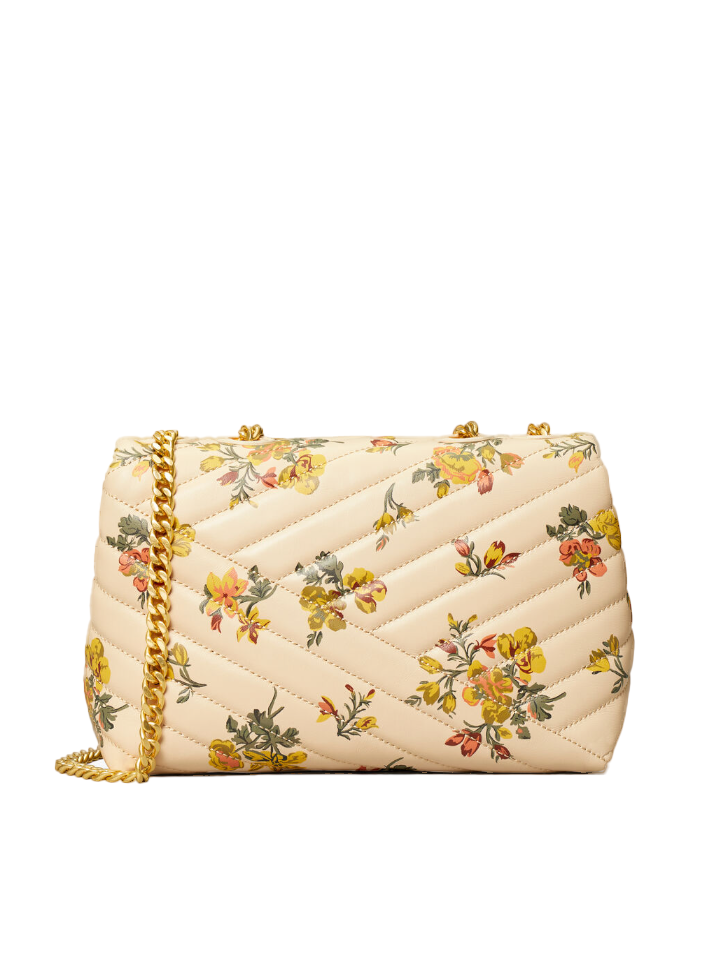 Tory Burch 77226 Kira Chevron Printed Small Convertible Shoulder Bag