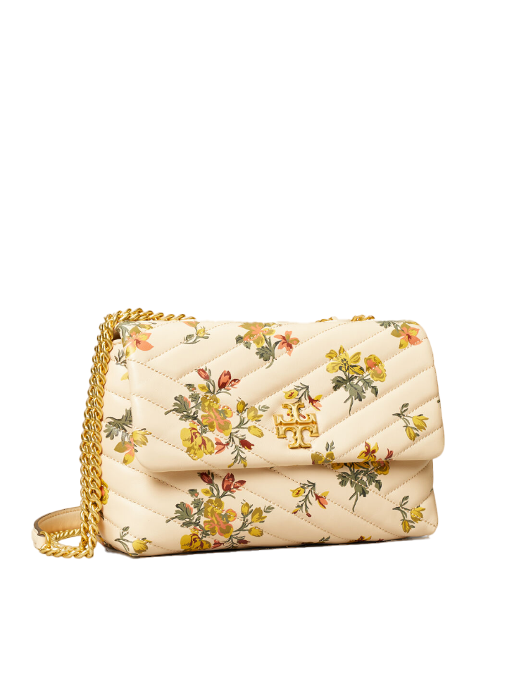 Tory Burch 77226 Kira Chevron Printed Small Convertible Shoulder Bag