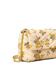 Tory Burch 77226 Kira Chevron Printed Small Convertible Shoulder Bag