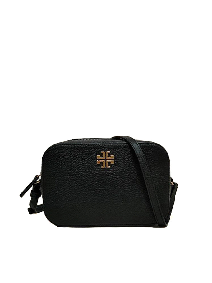 Tory Burch 78548 Large Logo Round Crossbody Black