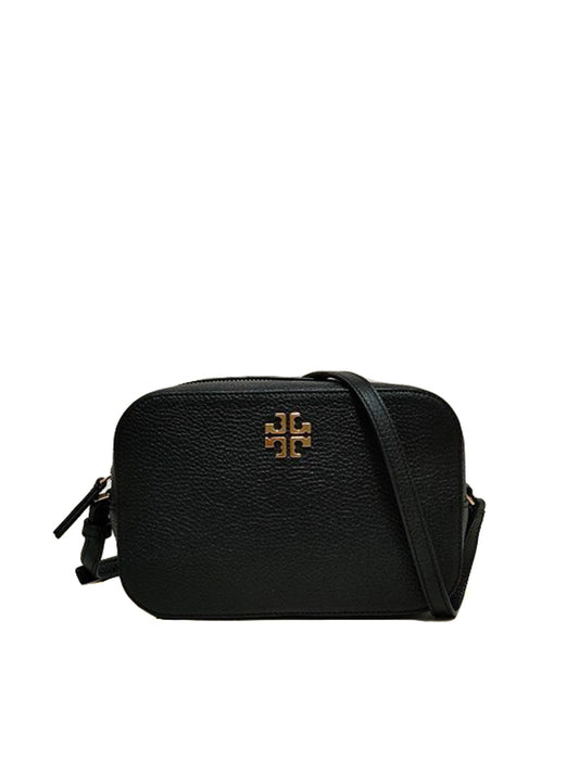 Tory Burch 78548 Large Logo Round Crossbody Black