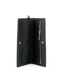 Tory Burch 78609 Emerson Slim Wristlet Envelope Wallet Black