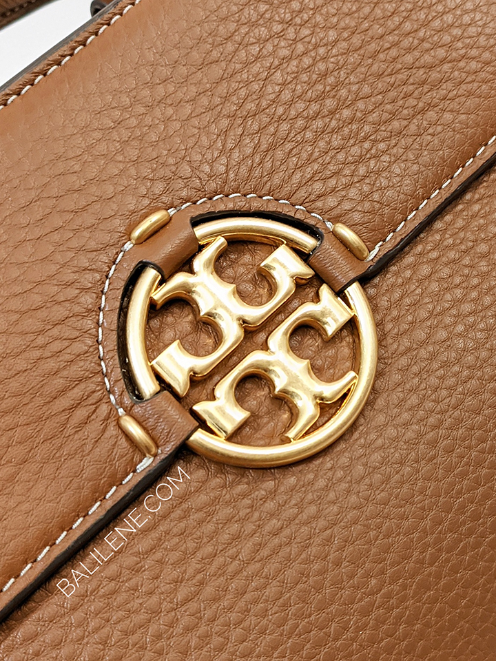 Tory Burch 79329 Miller Top-Handle Satchel Light Umber