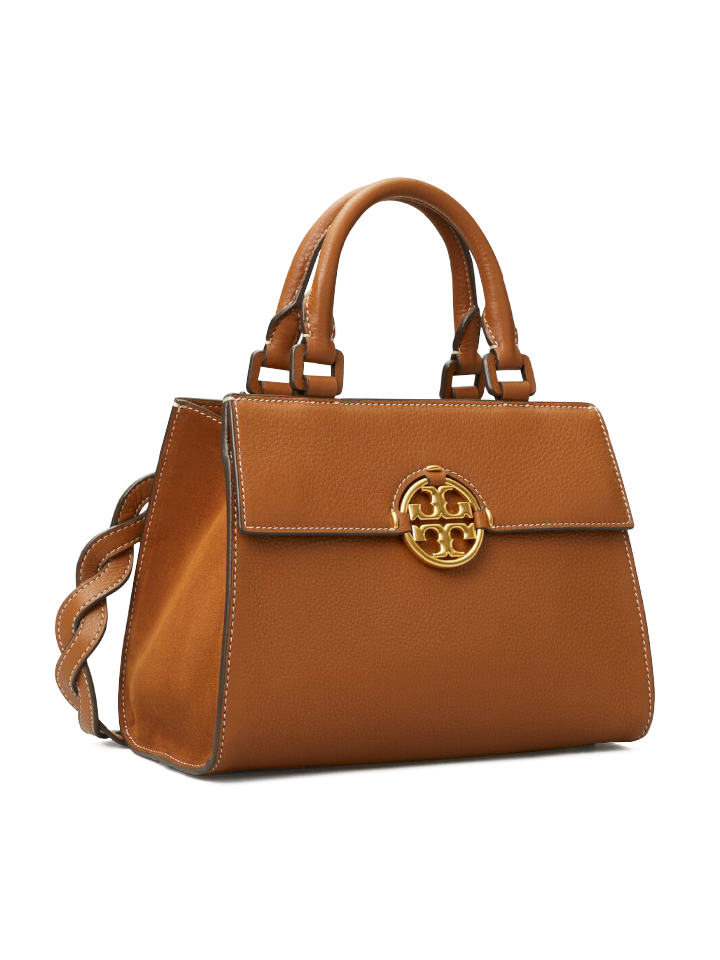 Tory Burch 79329 Miller Top-Handle Satchel Light Umber