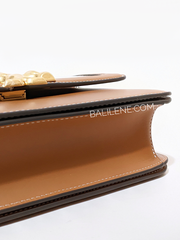 Tory Burch 79489 Eleanor Canvas Convertible Shoulder Bag Kobicha