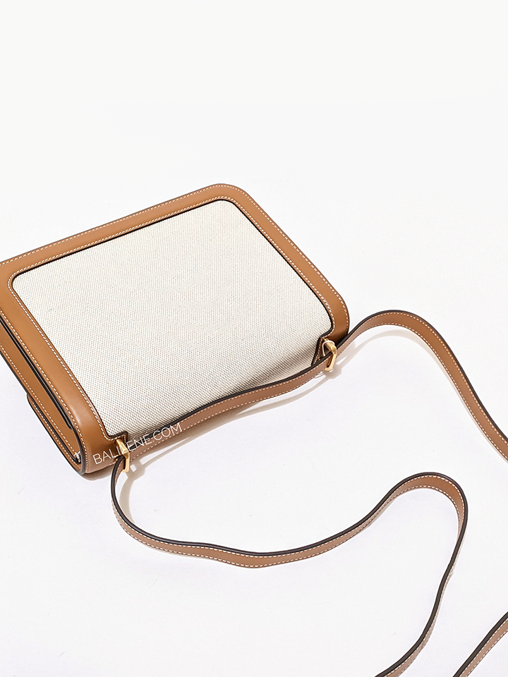 Tory Burch 79489 Eleanor Canvas Convertible Shoulder Bag Kobicha