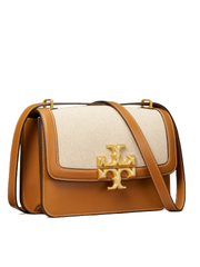 Tory Burch 79489 Eleanor Canvas Convertible Shoulder Bag Kobicha