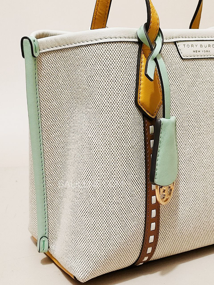 Tory Burch Perry Canvas Triple Compartment Tote – BB ASIA STORE