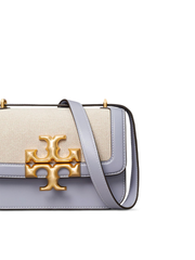 Tory Burch 80397 Eleanor Canvas Small Convertible Shoulder Bag Cloud Blue