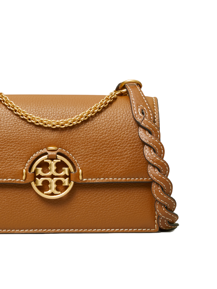 Tory Burch 80532 Miller Mini Crossbody Bag Light Umber