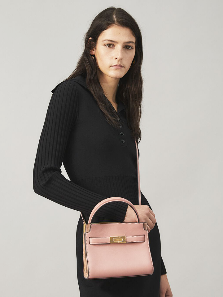 Tory Burch 80672 Lee Radziwill Petite Double Bag Mallow – Balilene