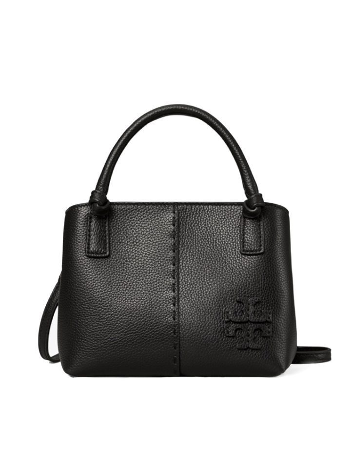 Tory Burch 80792 McGraw Mini Satchel Black