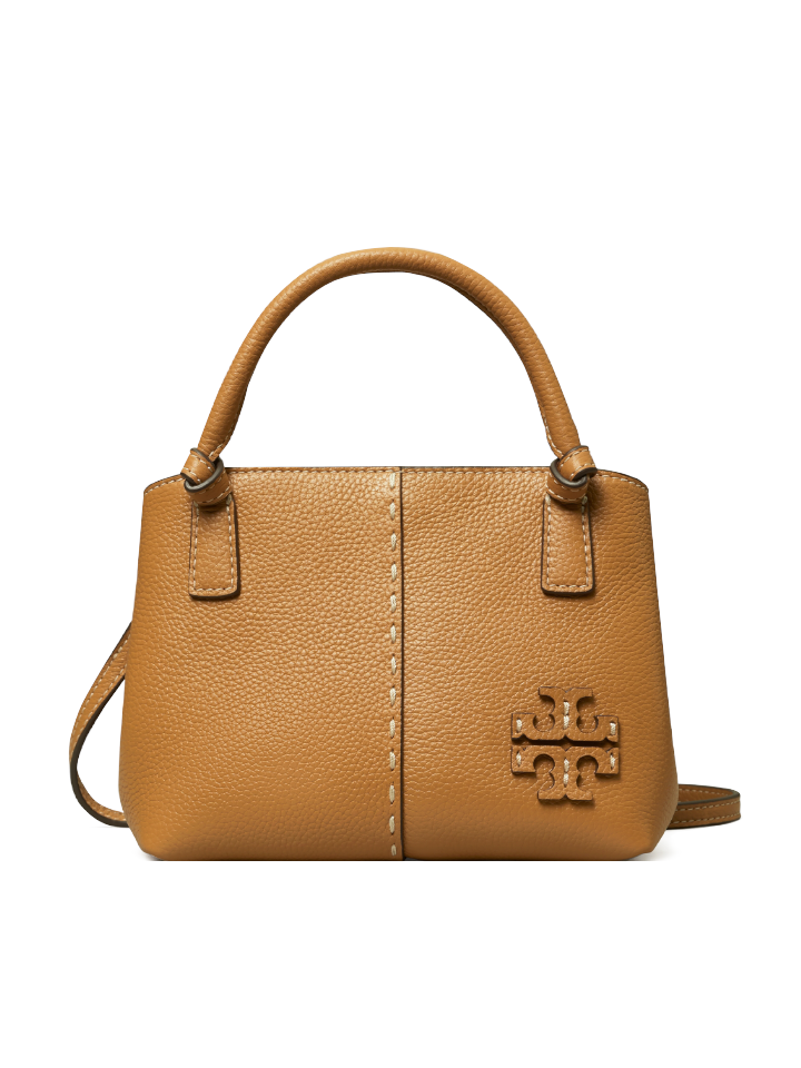 Tory Burch 80792 McGraw Mini Satchel Tiramisu