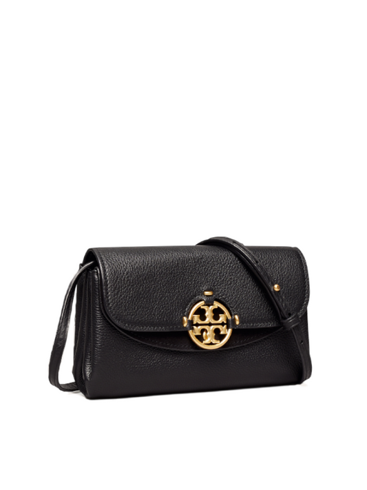 Tory Burch Miller Crossbody Wallet Black
