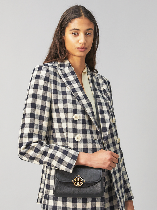 Tory Burch Miller Crossbody Wallet Black