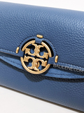 Tory Burch Miller Crossbody Wallet Bluestone