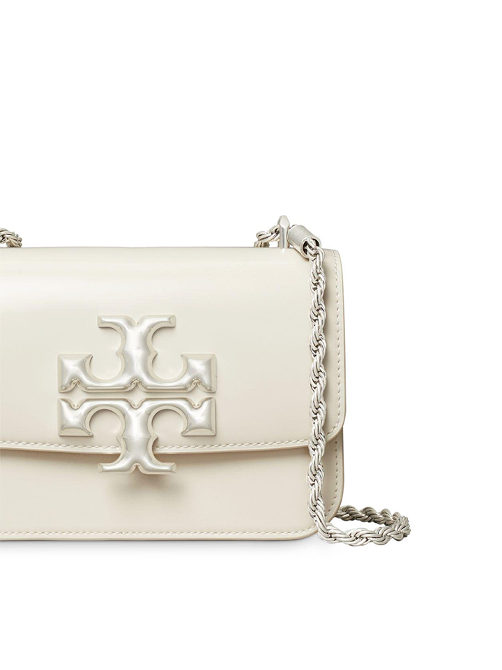 Tory Burch 81676 Eleanor Patent Small Convertible Shoulder Bag New Ivory