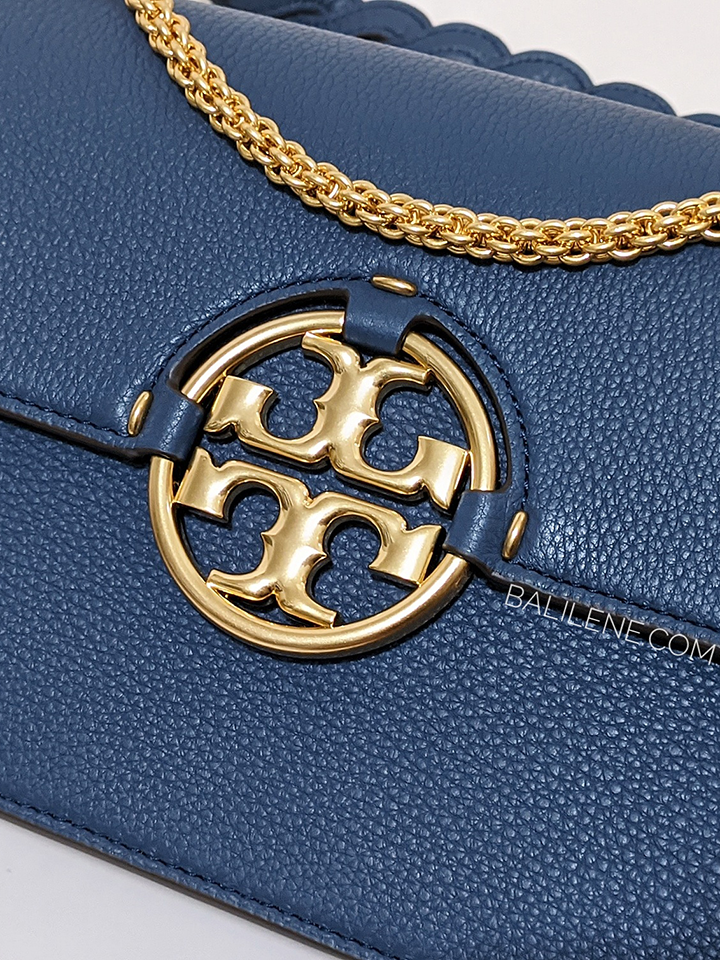 Tory Burch 81688 Miller Shoulder Bag Bluestone