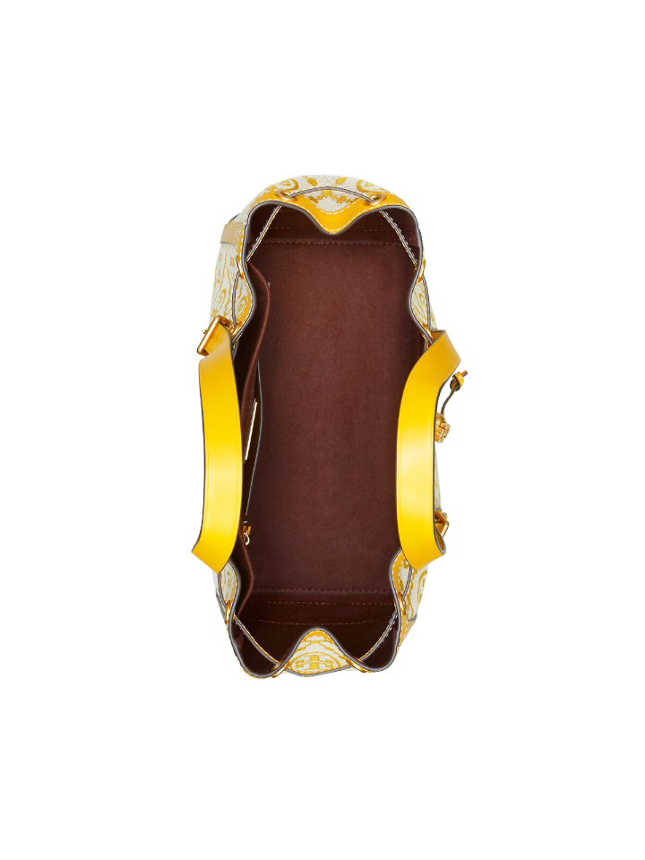 Tory-Burch-81803-T-Monogram-Jacquard-Small-Tote-Bag-Goldfinch-Balilene-dalam