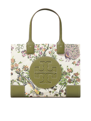 Tory Burch 82268 Ella Printed Tote Bag Winter Sage