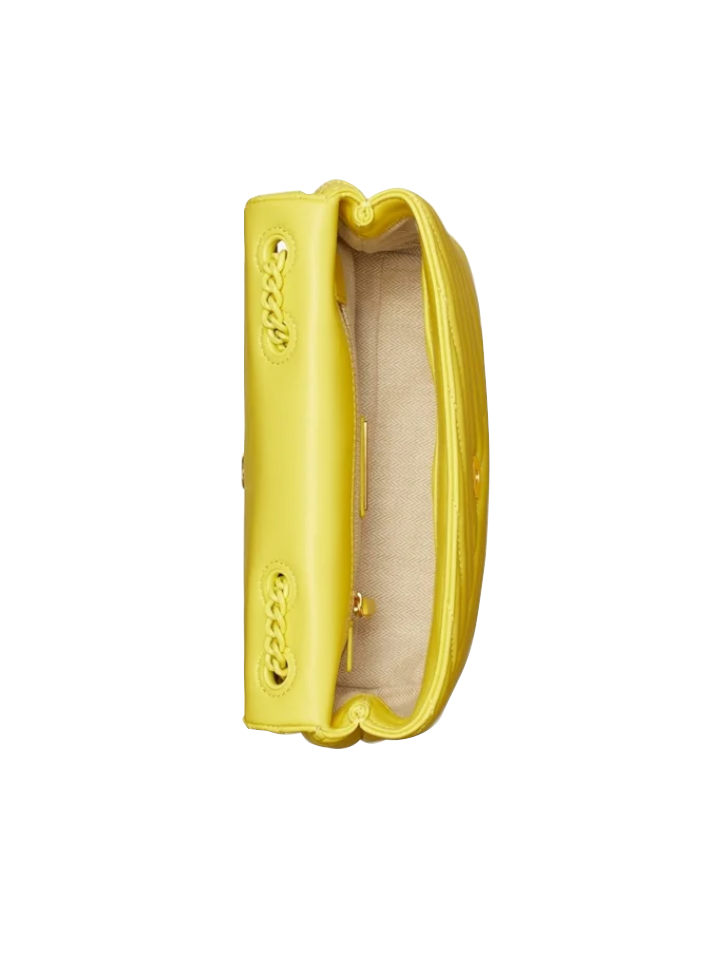    Tory-Burch-82285-Kira-Chevron-Powder-Coated-Small-Convertible-Shoulder-Bag-Calendula-Balilene-dalam
