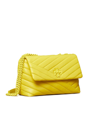    Tory-Burch-82285-Kira-Chevron-Powder-Coated-Small-Convertible-Shoulder-Bag-Calendula-Balilene-samping