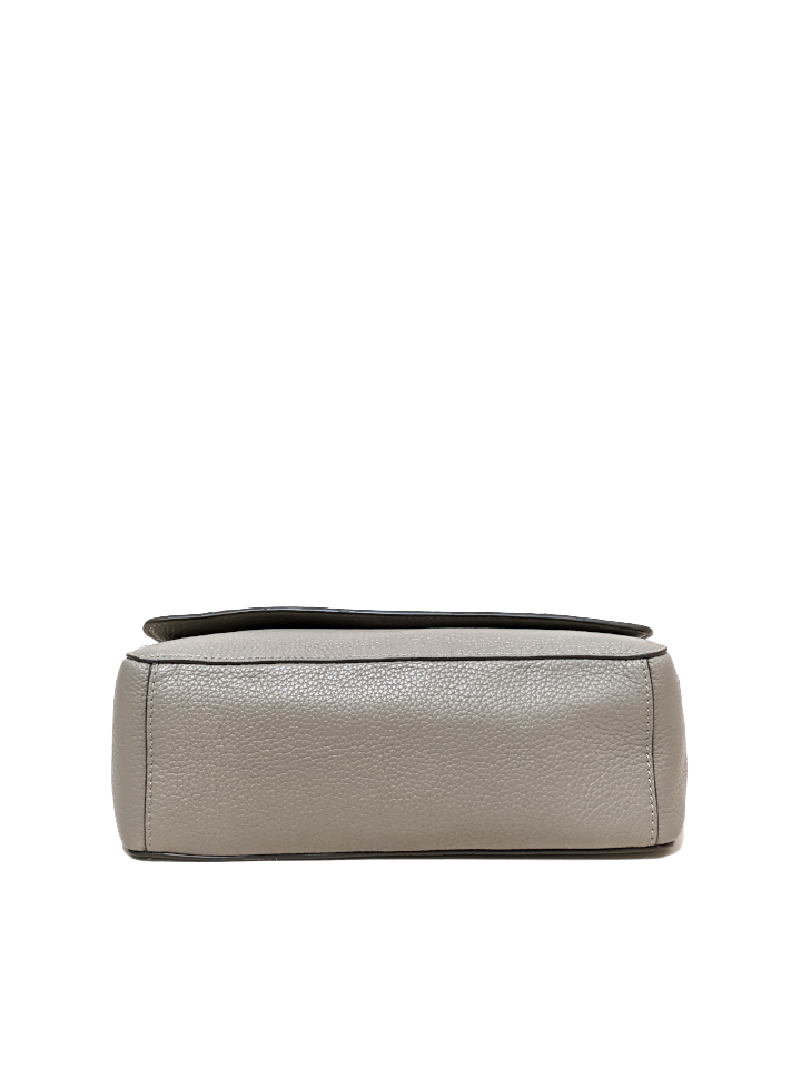 Tory Burch 82411 Britten Flap Shoulder Bag Gray