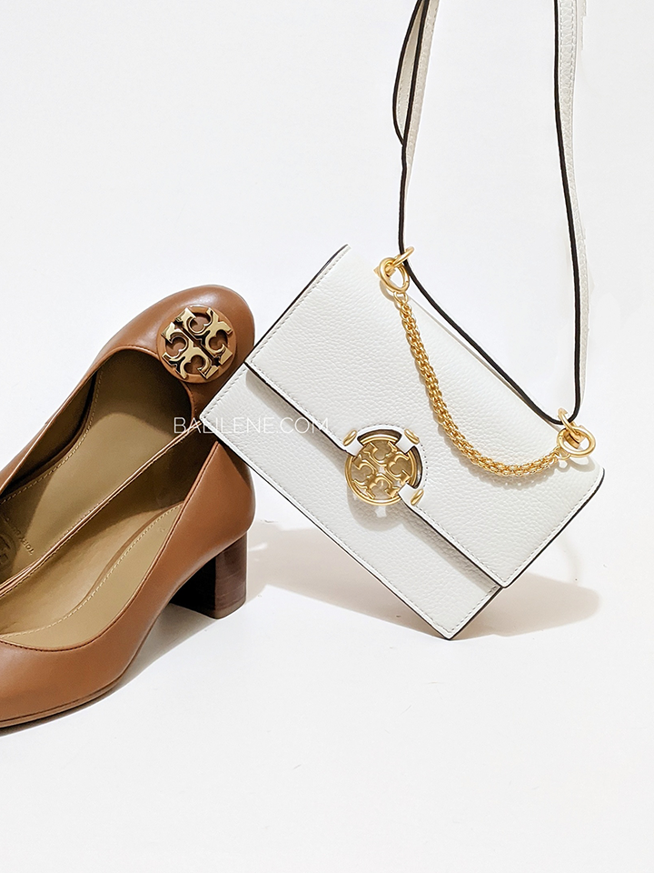 Tory Burch Miller Mini Crossbody Bag New Ivory
