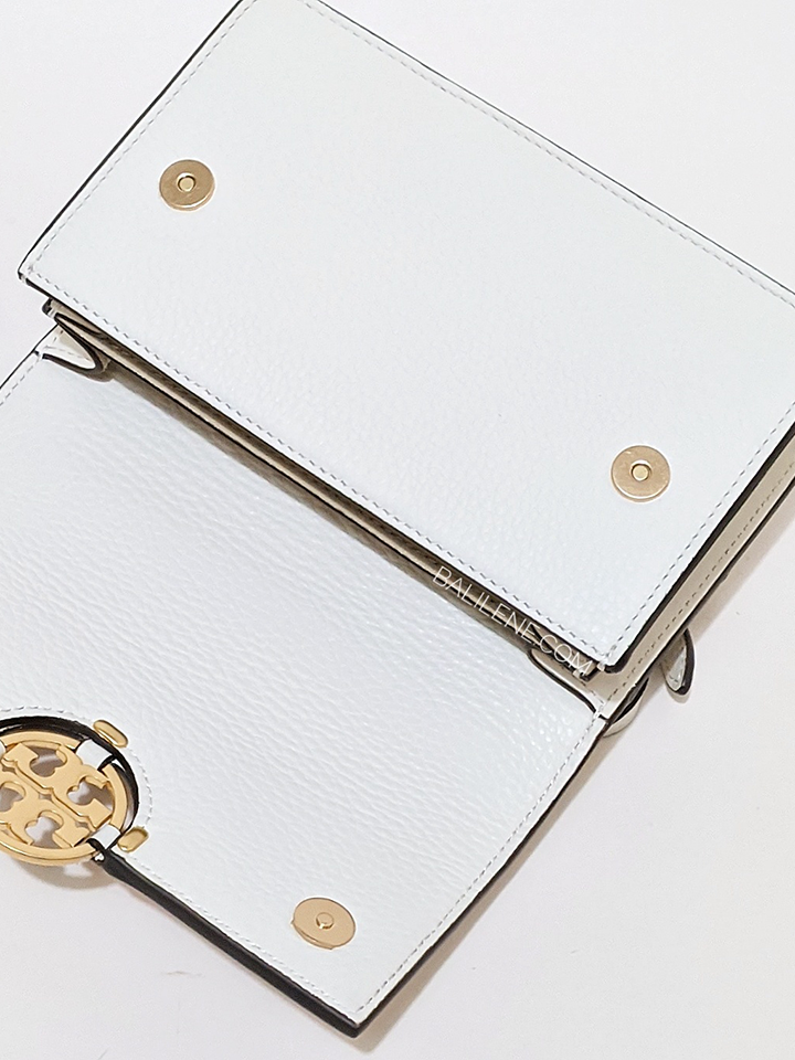 Tory Burch Miller Mini Crossbody Bag New Ivory