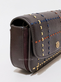    Tory-Burch-82947-Robinson-Woven-Plaid-Chain-Wallet-Tempranillo-Balilene-detail-samping