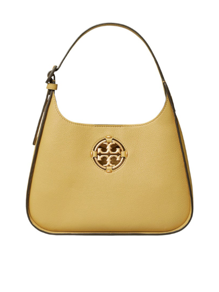 Tory Burch 82982 Miller Small Hobo Bag Beeswax Balilene