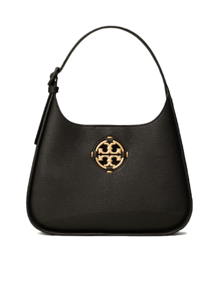 即発 Tory Burch MILLER スモールホボショルダーバッグ 82982 Miller Small Classic Shoulder Bag : Women's Designer Hobo