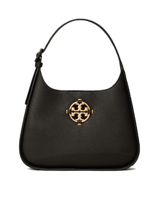 Tory Burch 82982 Miller Small Hobo Bag Black