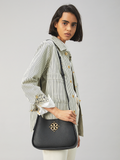 Tory Burch 82982 Miller Small Hobo Bag Black
