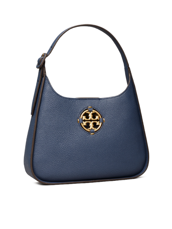 Tory Burch 82982 Miller Small Hobo Bag Blue Stone