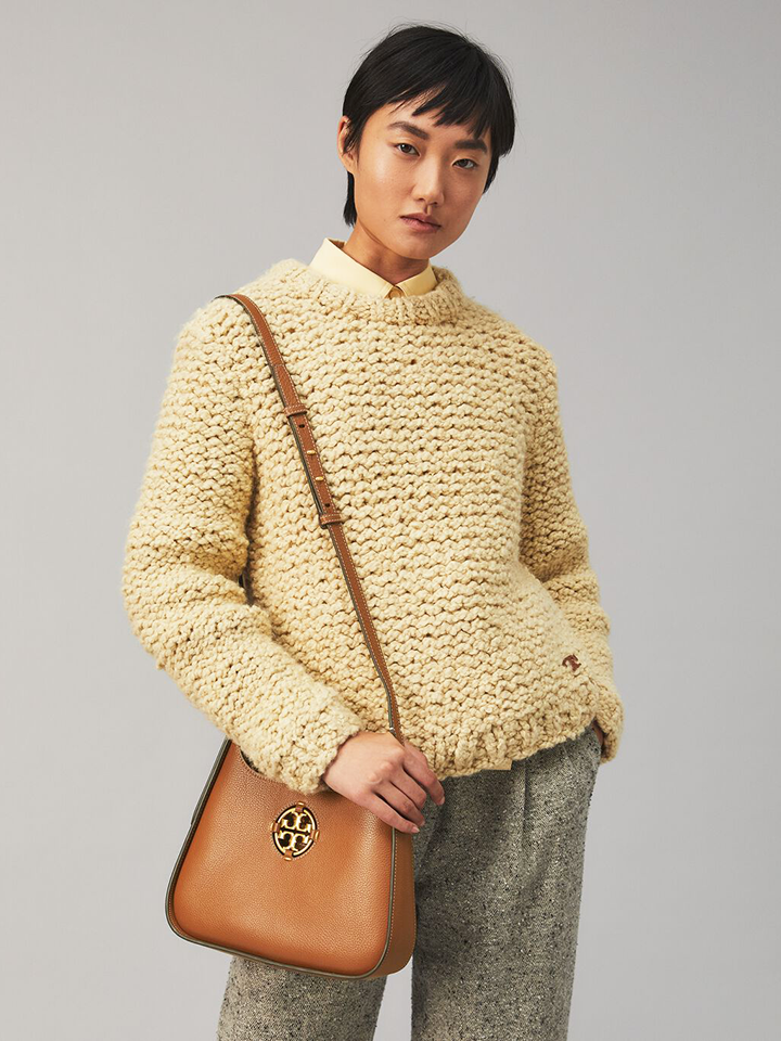 Tory burch mini miller hobo bag sale