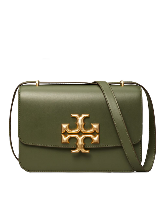 Tory Burch Eleanor Convertible Shoulder Bag Dark Ivy
