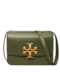 Tory Burch Eleanor Convertible Shoulder Bag Dark Ivy