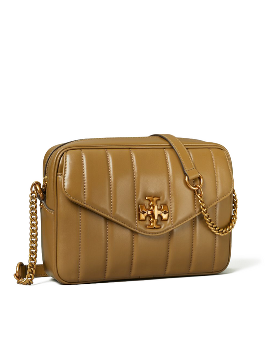 Tory Burch 83088 Kira Quilted Camera Bag Toasted Sesame