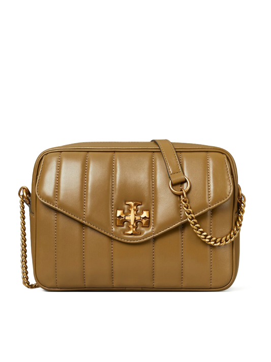 Tory Burch 83088 Kira Quilted Camera Bag Toasted Sesame
