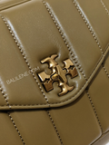 Tory Burch 83088 Kira Quilted Camera Bag Toasted Sesame