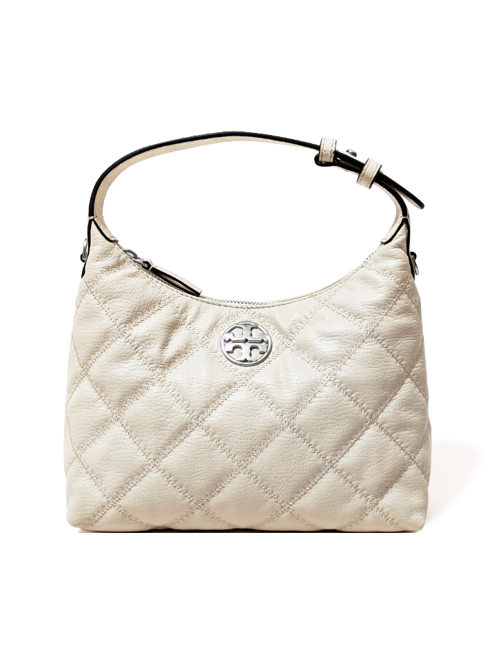 Tory Burch Willa Mini Hobo Bag New Cream