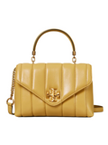Tory Burch Kira Small Top Handle Satchel Bag Beeswax